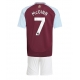 Aston Villa John McGinn #7 Replike Domaci Dres za djecu 2024-25 Kratak Rukav (+ Kratke hlače)